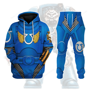 Warhammer Terminator Armor Ultramarines - Fandom Hoodie Sweatshirt Sweatpants WHHS141 HSQT4135