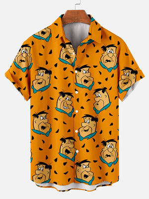 Cartoon Head Printing Pattern 3 - Hawaiian Shirt