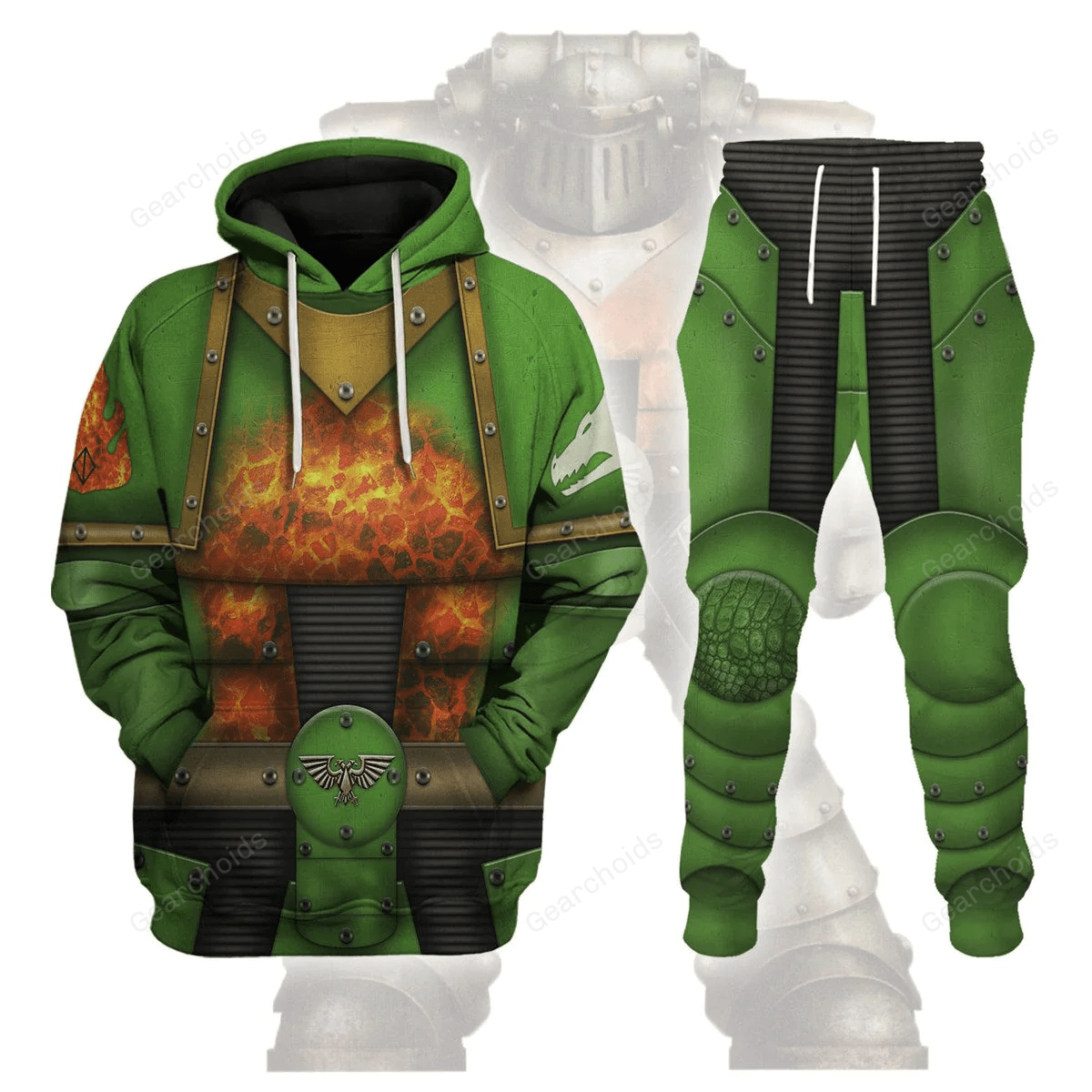 Warhammer Salamanders Legions - Fandom Hoodie Sweatshirt Sweatpants WHHS108 HSQT4106