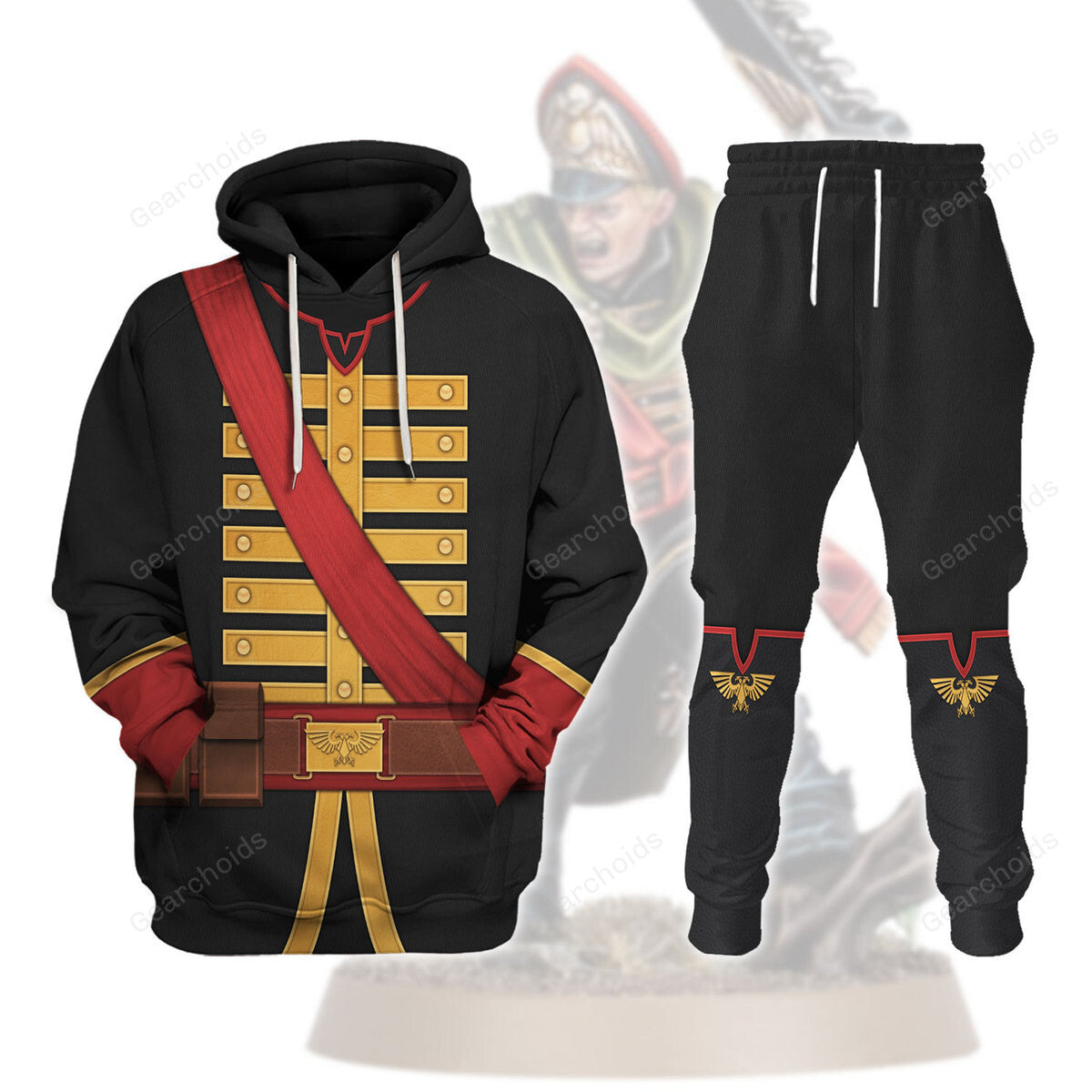 Warhammer Colonel-Commissar Ibram Gaunt - Fandom Hoodie Sweatshirt Sweatpants