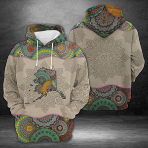 Awesome Alaska Mandala - Hoodie