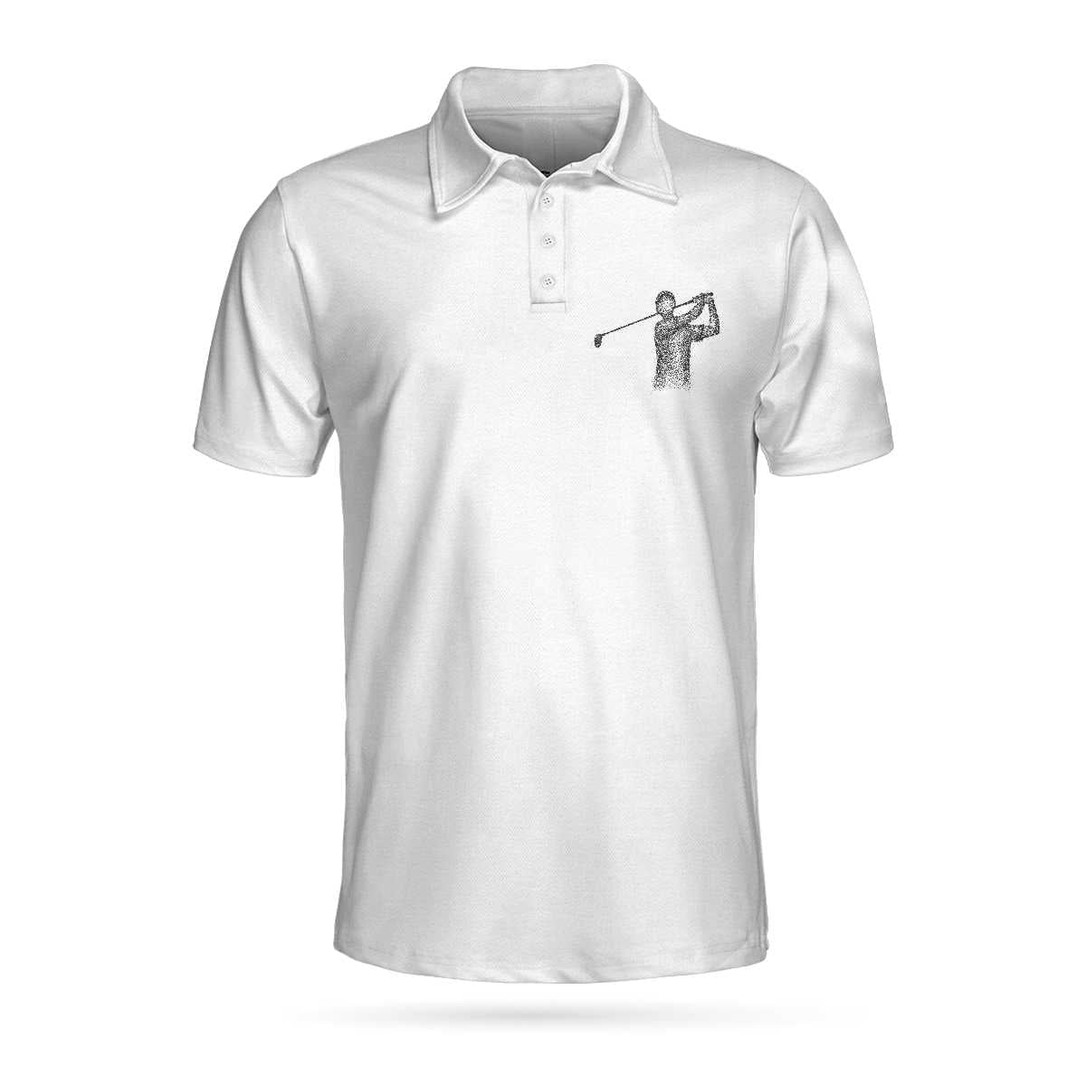 Playing Golf In My Head While Listening To My Wife Polo Shirt For Men