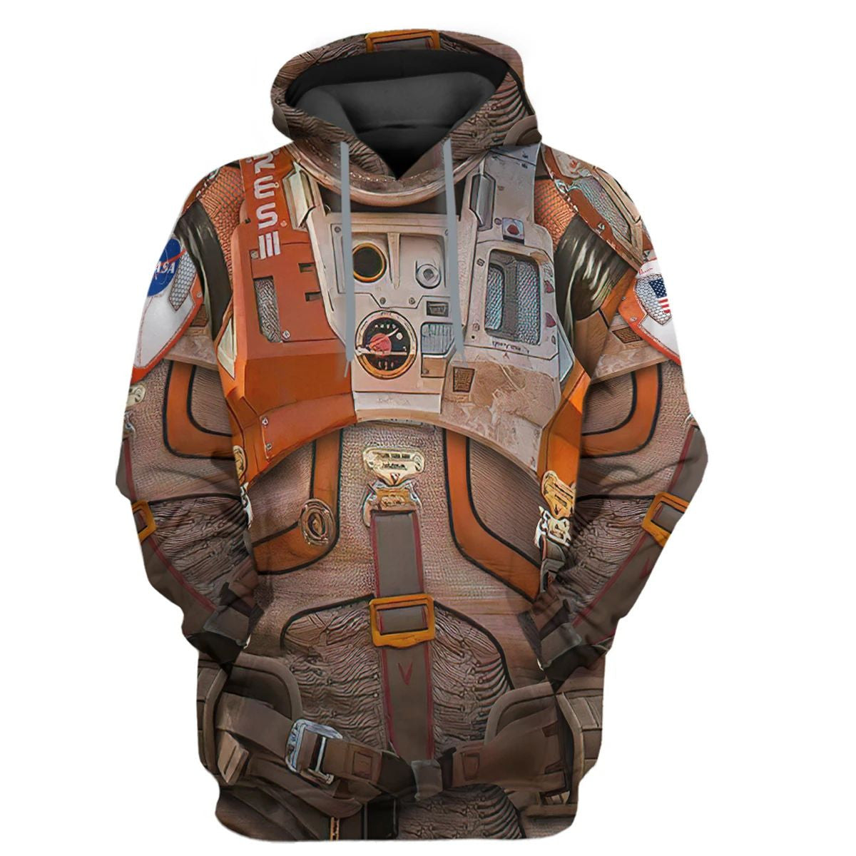 Nasa Movie The Martian Spacesuit - Costume Cosplay Hoodie