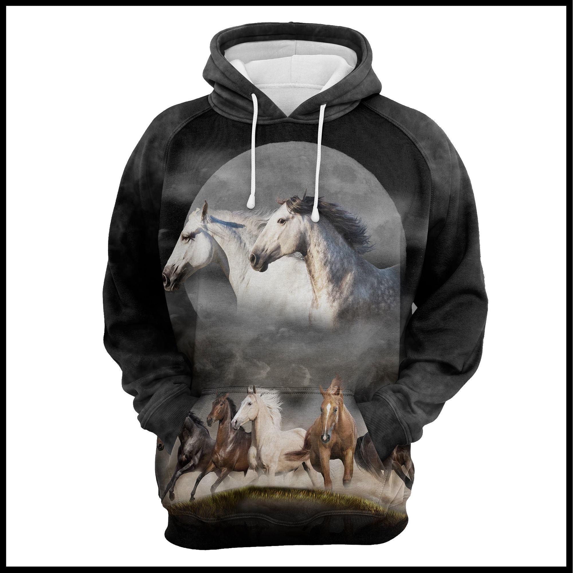 Wild Horse Running - Hoodie