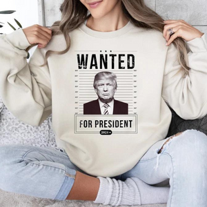 Wanted For President 2024 - Unisex Shirt