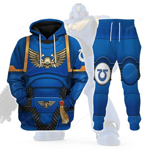 Avis89 Warhammer Space Marines Ultramarines - Fandom Hoodie Sweatshirt Sweatpants