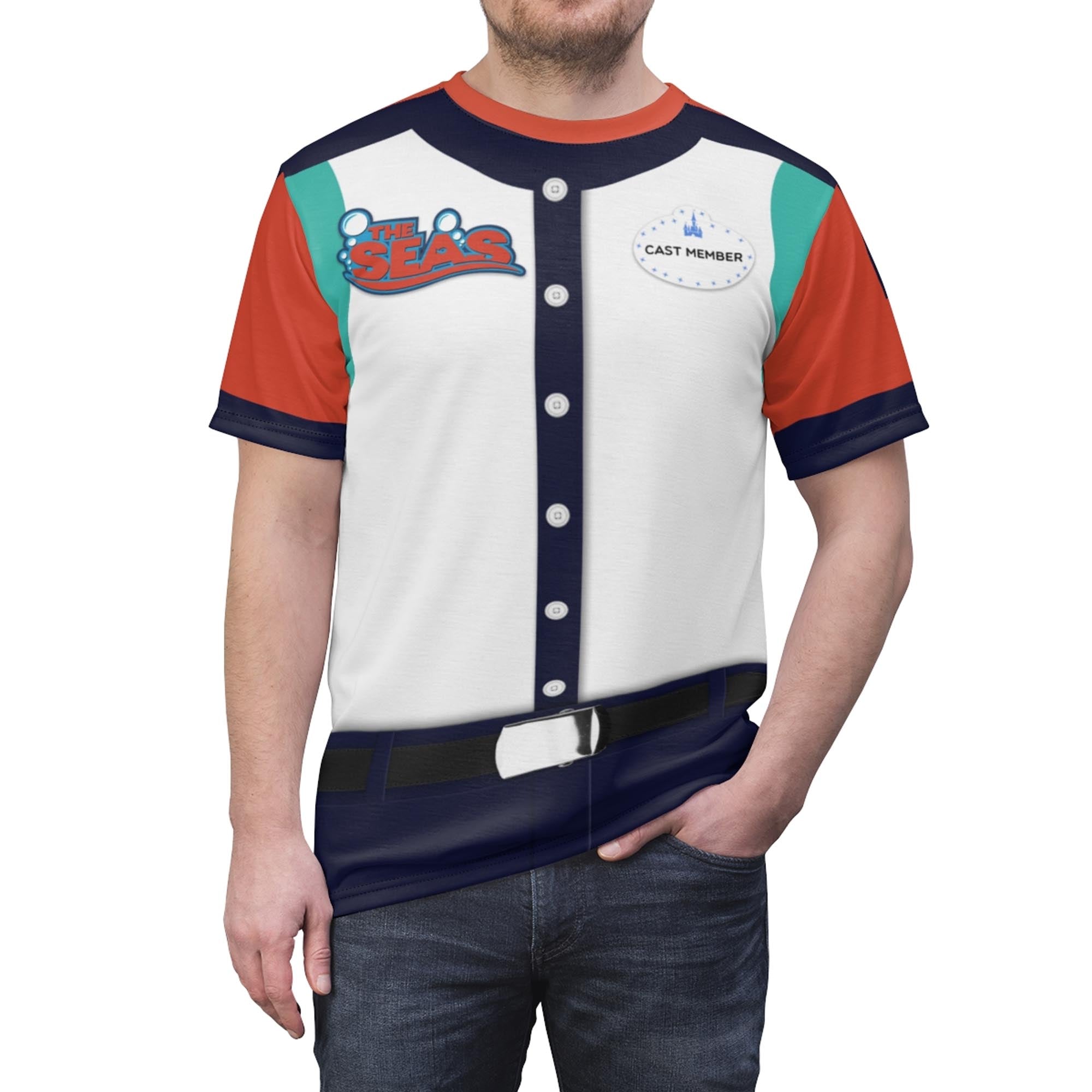 The Seas With Nemo Merch Costume Cosplay T-shirt For Men