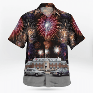 Rhode Island State Police, 4Th Of July - Hawaiian Shirt