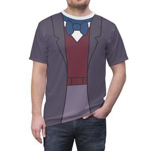 Great Mouse Detective Dr. David Q. Dawson Costume Cosplay - 3D Tshirt