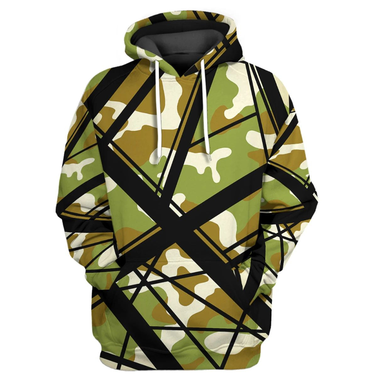 Camo Frankenstrat Strings - Hoodie