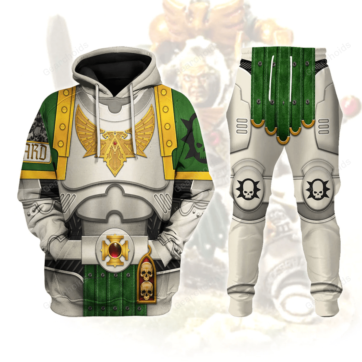 Warhammer Death Guard Captain - Fandom Hoodie Sweatshirt Sweatpants