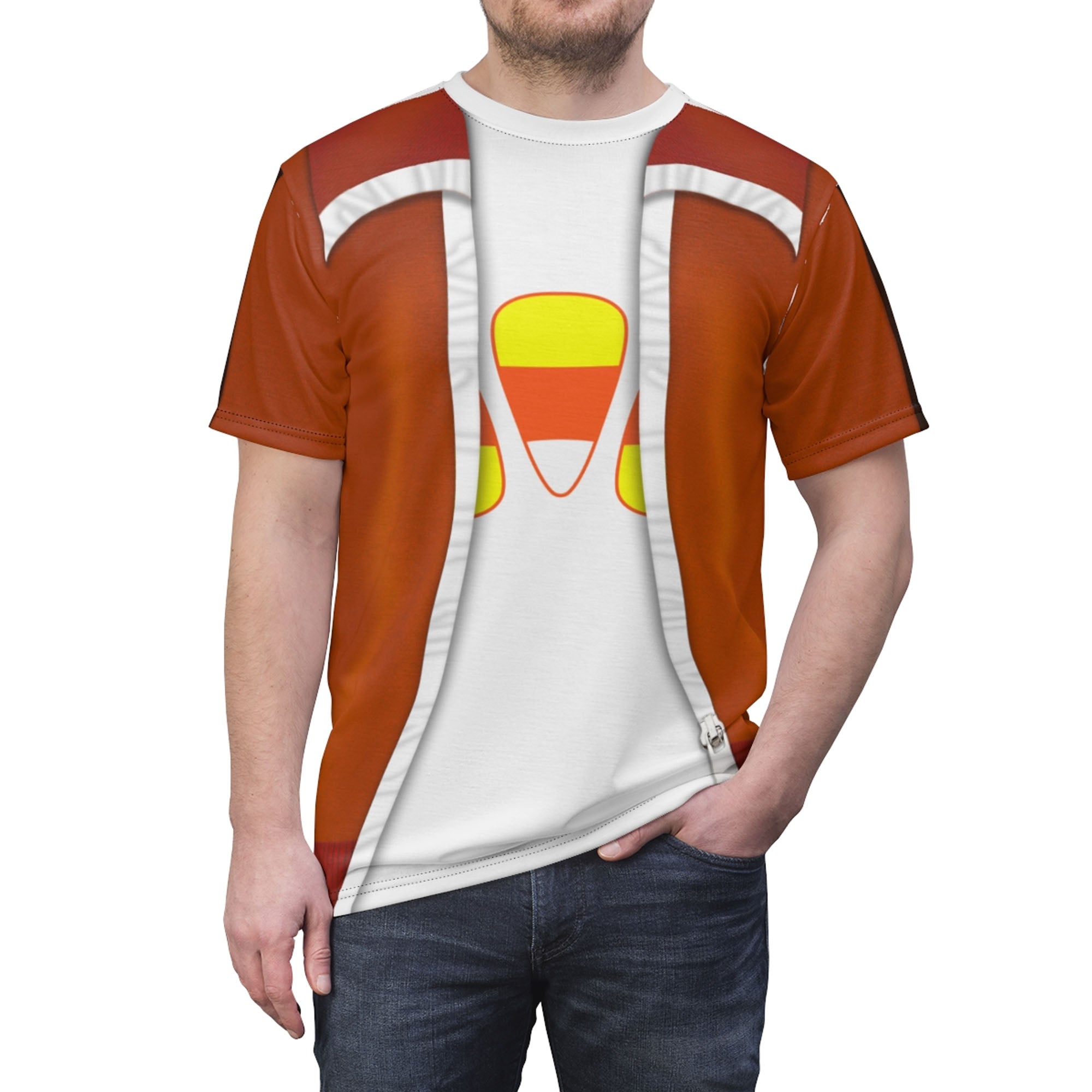 Gloyd Orangeboar Wreck It Ralph Costume Cosplay T-Shirt