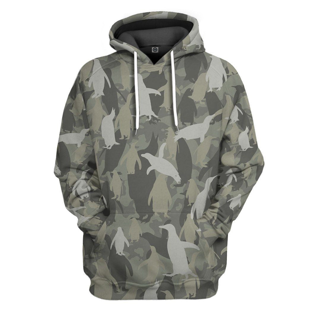 Penguins Camo - Hoodie