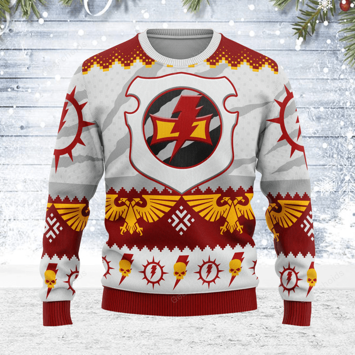 Warhammer White Scars Iconic - Ugly Christmas Sweater