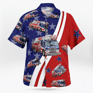 Napa Fire Department 4Th Of July - Hawaiian Shirt