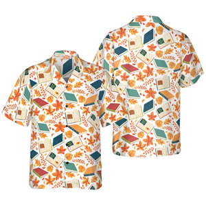 Autumn Is Time To Back To School Teacher - Hawaiian Shirt