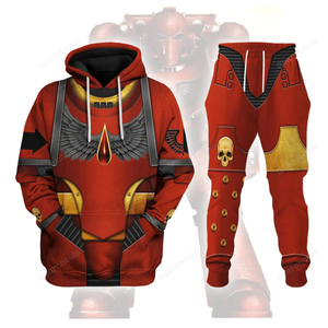 Warhammer Pre-Heresy Blood Angels in Mark IV Maximus Power Armor - Fandom Hoodie Sweatshirt Sweatpants WHHS192 HSQT4178