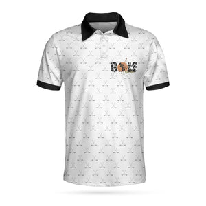 I Hate Golf Oh Nice Shot I Love Golf Polo Shirt For Men