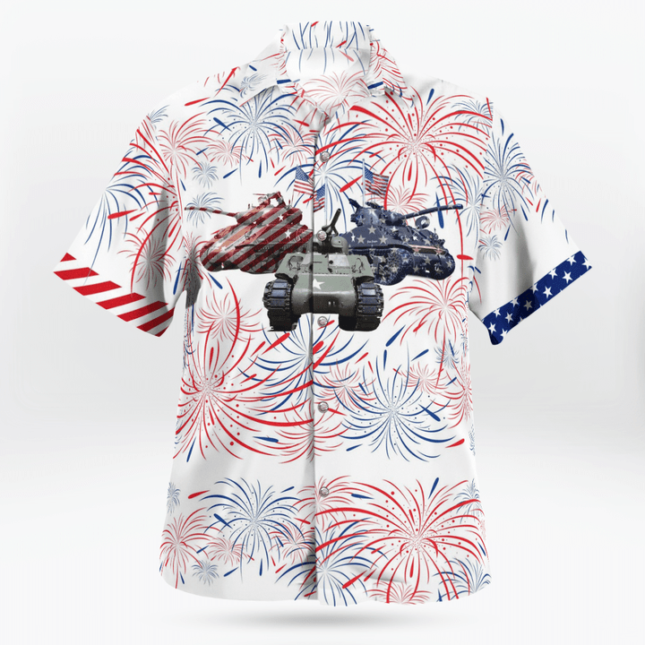 Independence Day Sherman 4Th Of July - Hawaiian Shirt