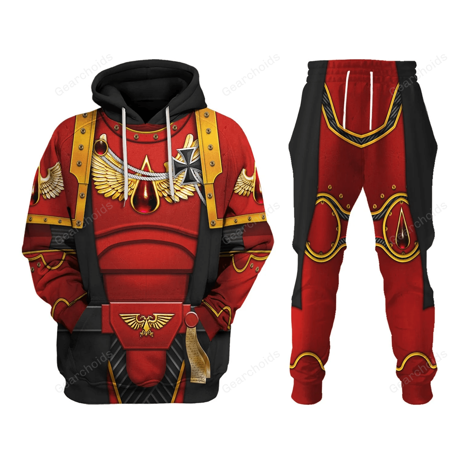 Warhammer Blood Angels Black Robe - Fandom Hoodie Sweatshirt Sweatpants