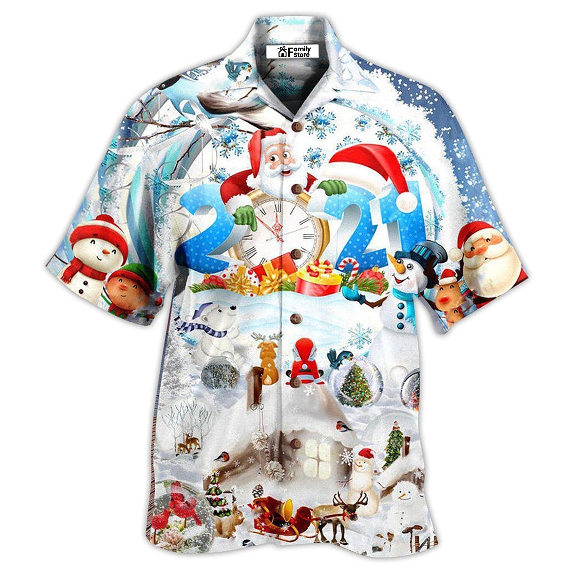 Christmas Have A Very Sparkling New Year - Hawaiian Shirt