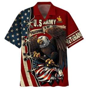 Army I Paid For It United States Veteran - Hawaiian Shirt