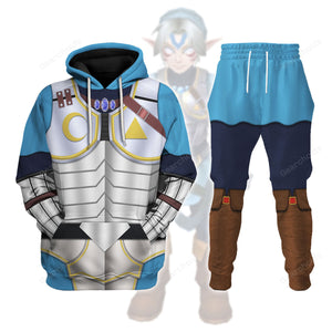 Avis89 Fierce Deity Link Cosplay Costume - Hoodie Sweatshirt Sweatpants