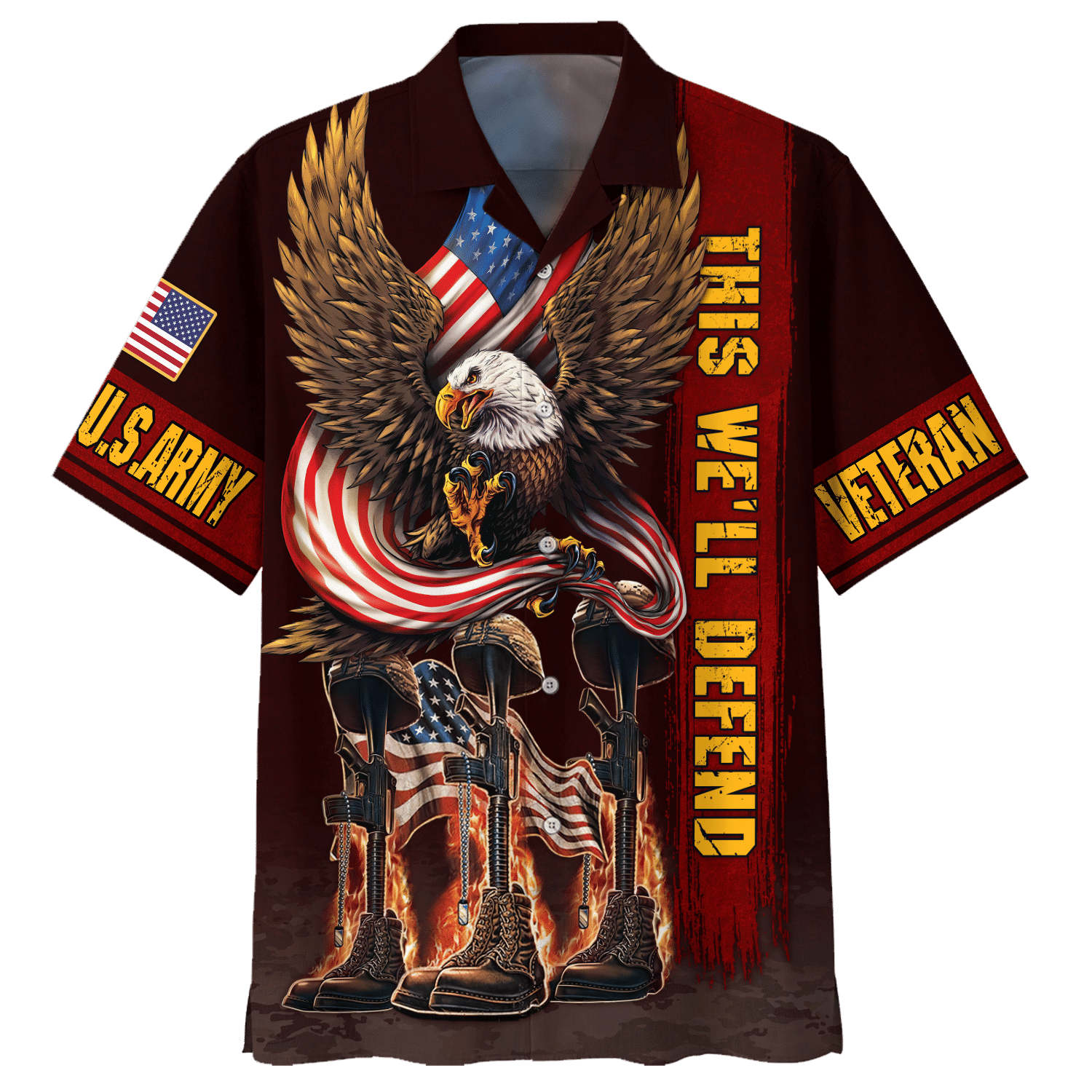 Army This We'll Defend - Hawaiian Shirt