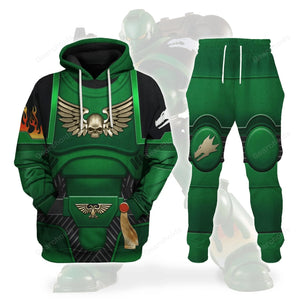 FamilyStore Warhammer Space Marines Salamanders - Fandom Hoodie Sweatshirt Sweatpants WHHS06