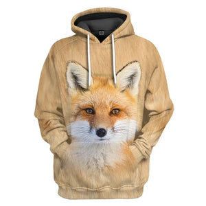 Fox Front And Back - Hoodie