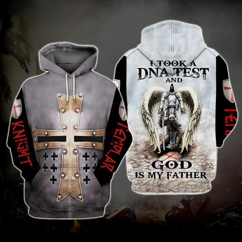 Knight Templar Took A DNA Test God Is My Father - Hoodie