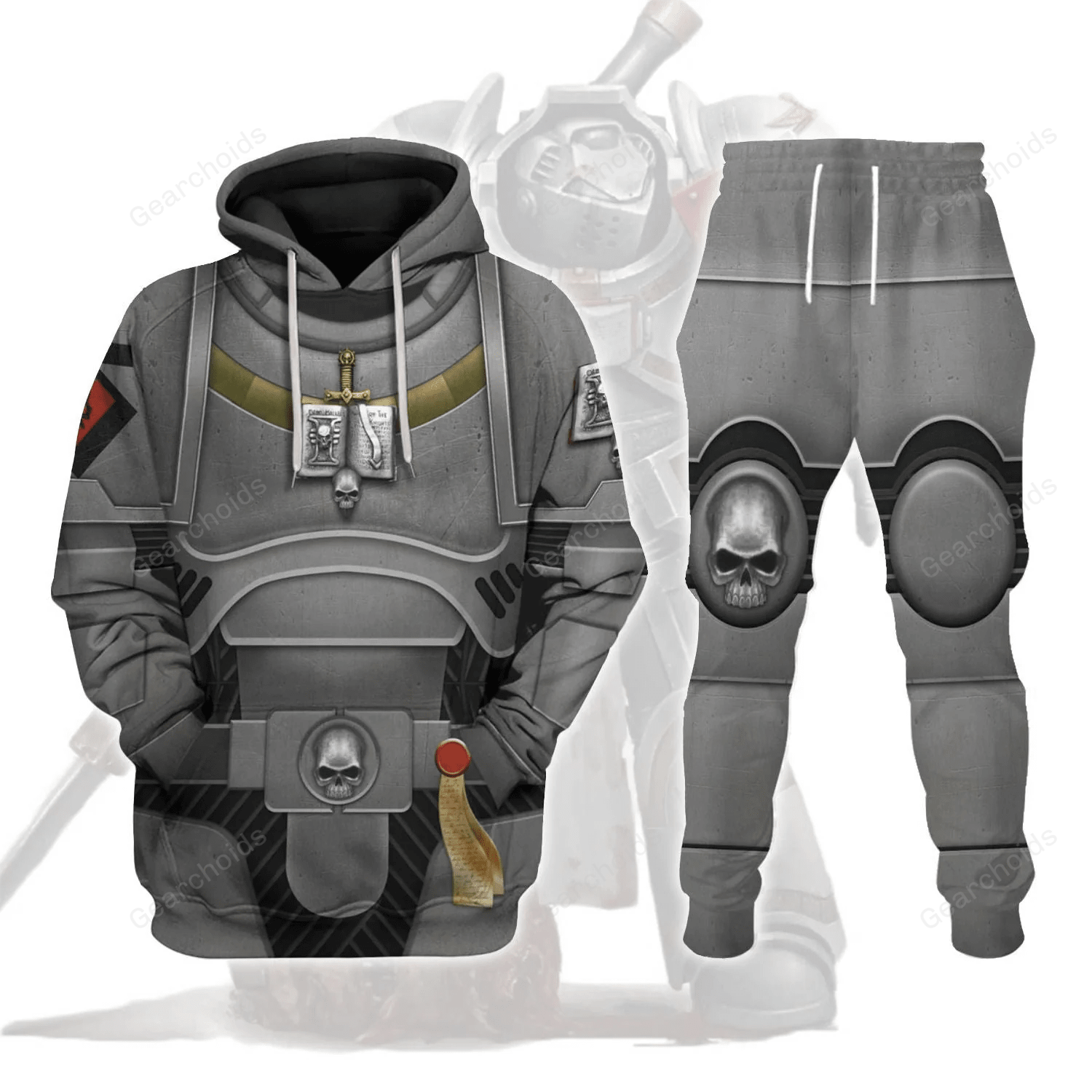 Warhammer  Space Marines Grey Knights - Fandom Hoodie Sweatshirt Sweatpants