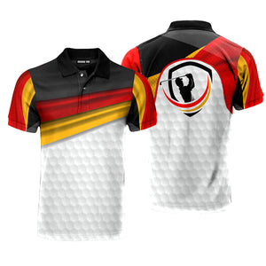 Germany Golf Flag Polo Shirt For Men