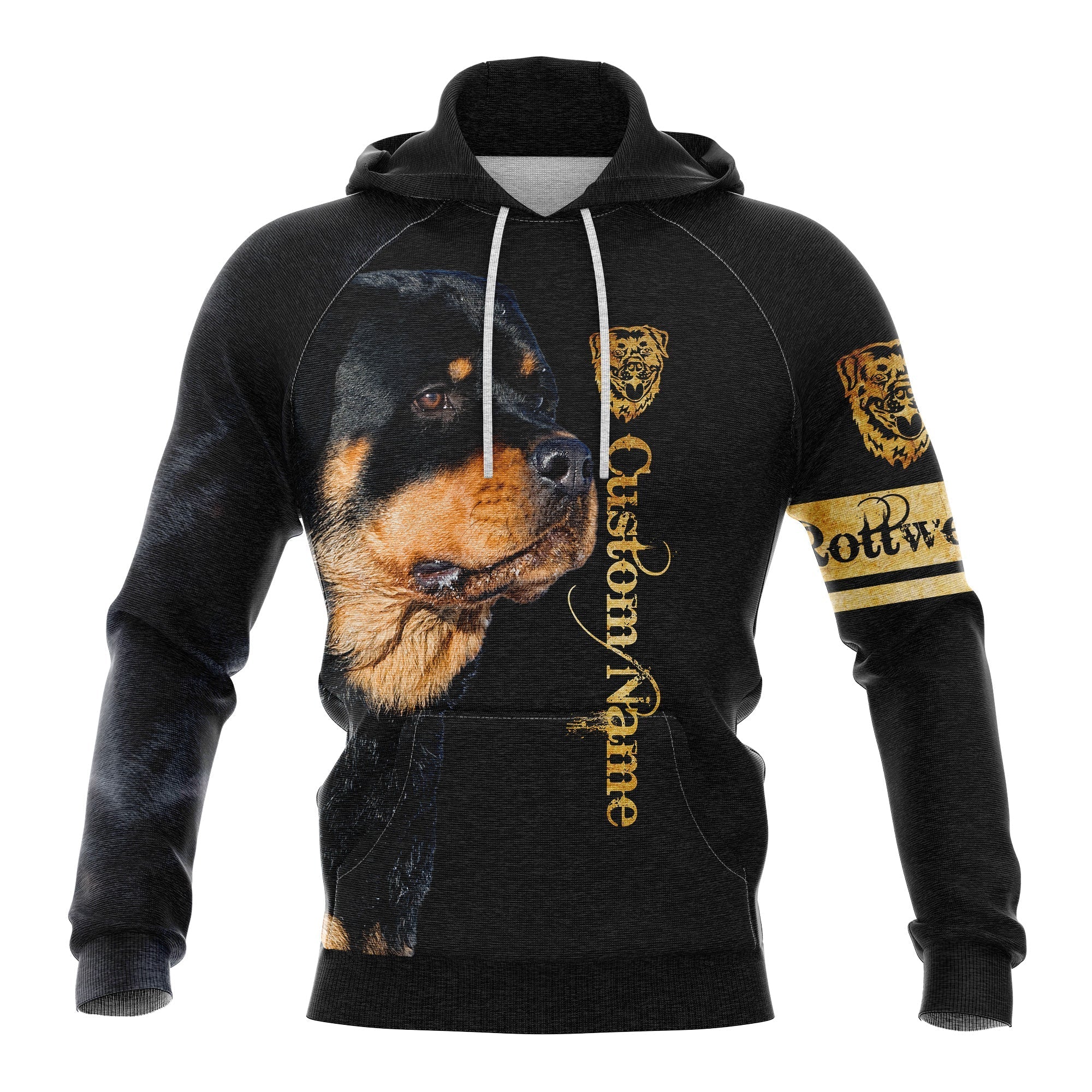 Awesome Rottweiler - Personalized Hoodie