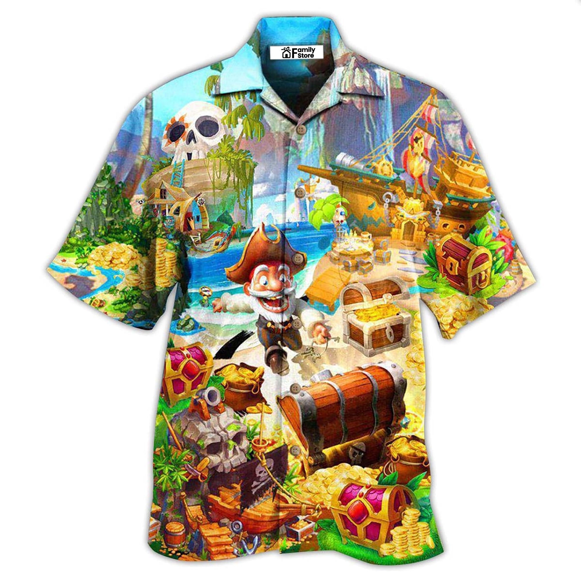 Hunting We've Found Treasures Treasures - Gift For Hunting Lovers - Hawaiian Shirt