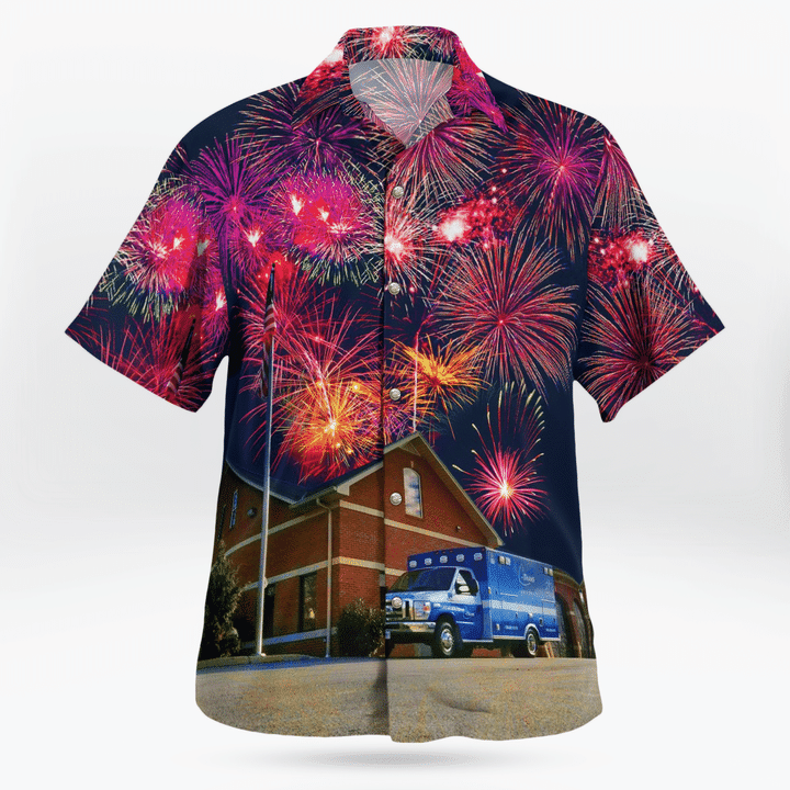 Town Of Abingdon, C-Trans Medical Services - Hawaiian Shirt