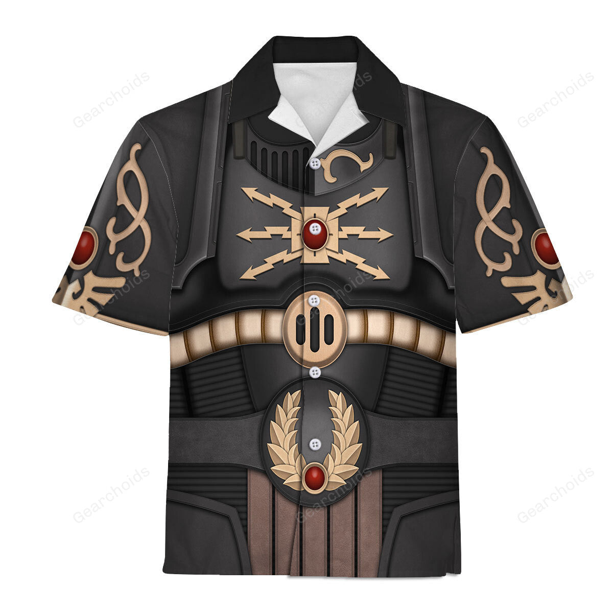 Warders Of The Vaults Of Rython Adeptus Custodes - Costume Cosplay Hawaiian Shirt