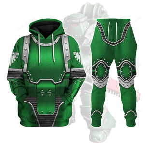 Warhammer Dark Angels In Mark III Power Armor - Fandom Hoodie Sweatshirt Sweatpants