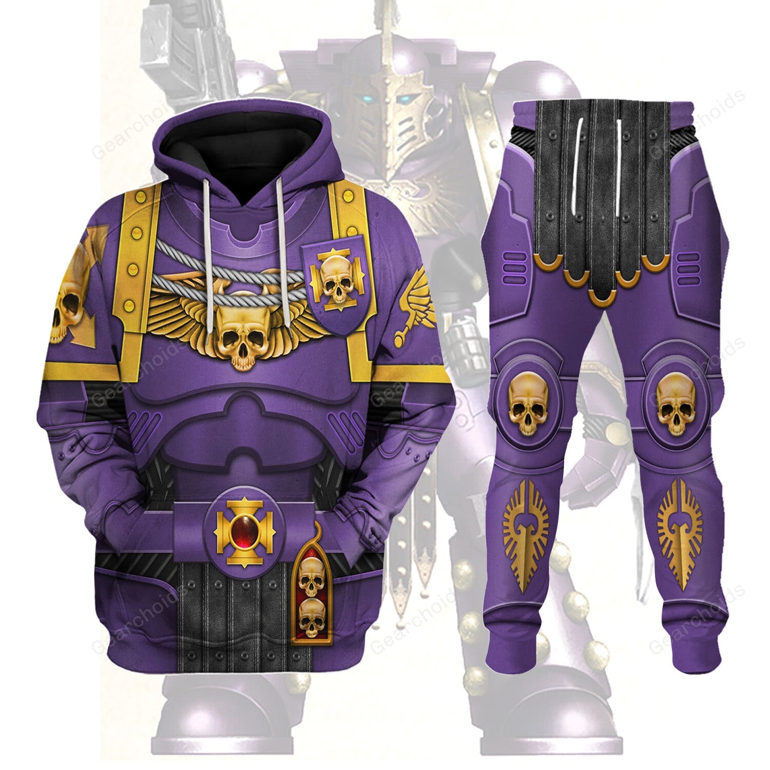 Warhammer Emperor's Children Captain - Fandom Hoodie Sweatshirt Sweatpants