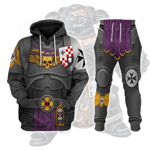 Warhammer Black Templars Captain - Fandom Hoodie Sweatshirt Sweatpants