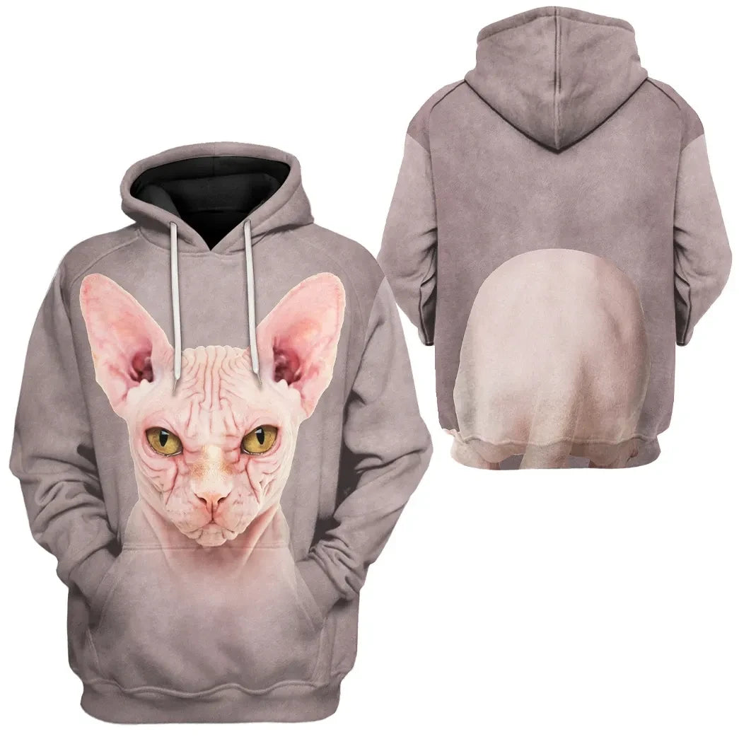 Sphynx Cat Costume Cosplay - Hoodie