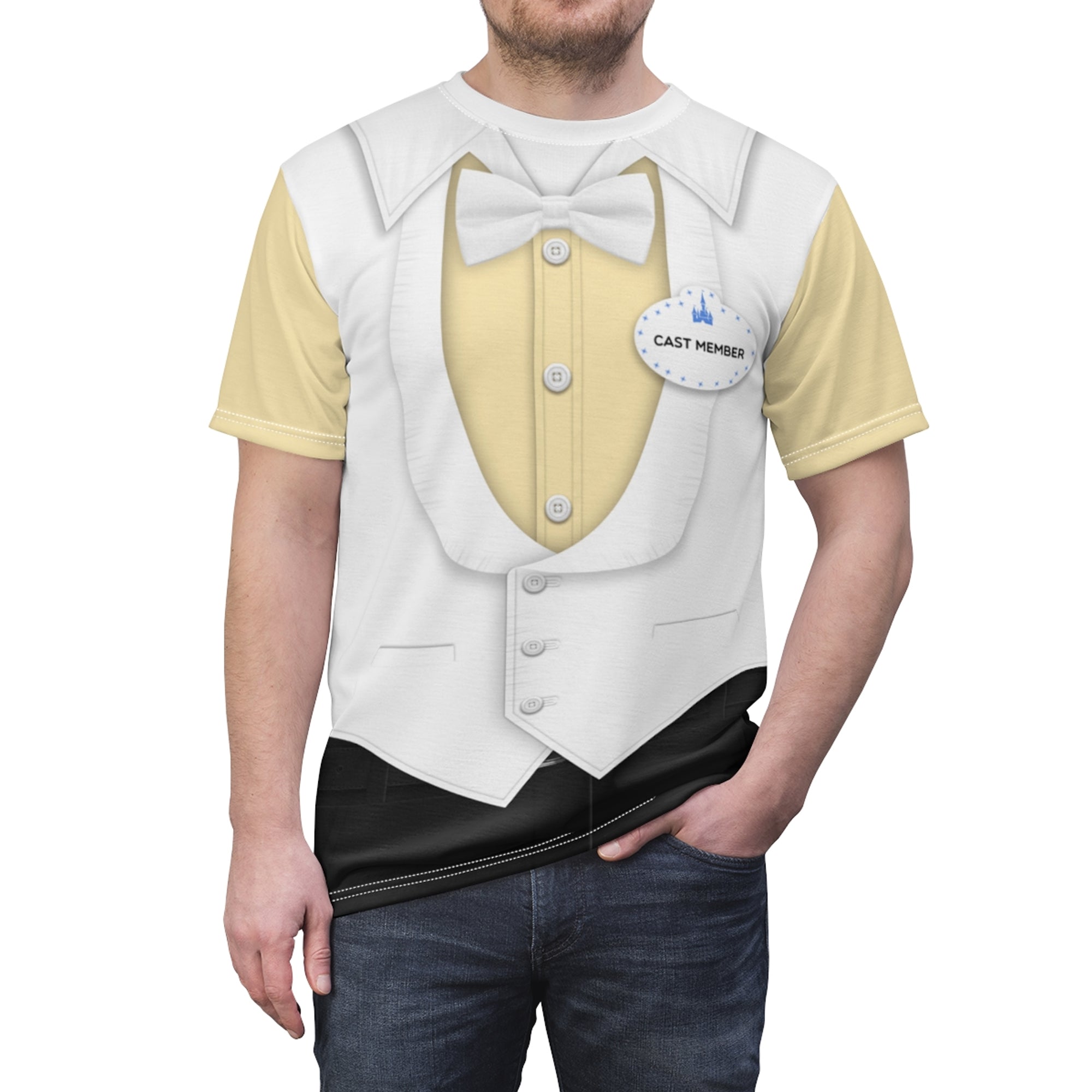 Plaza Restaurant Cast Member Magic Kingdom Costume Cosplay - T-Shirt