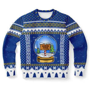 Snow Globe North Pole Ugly Christmas Sweater