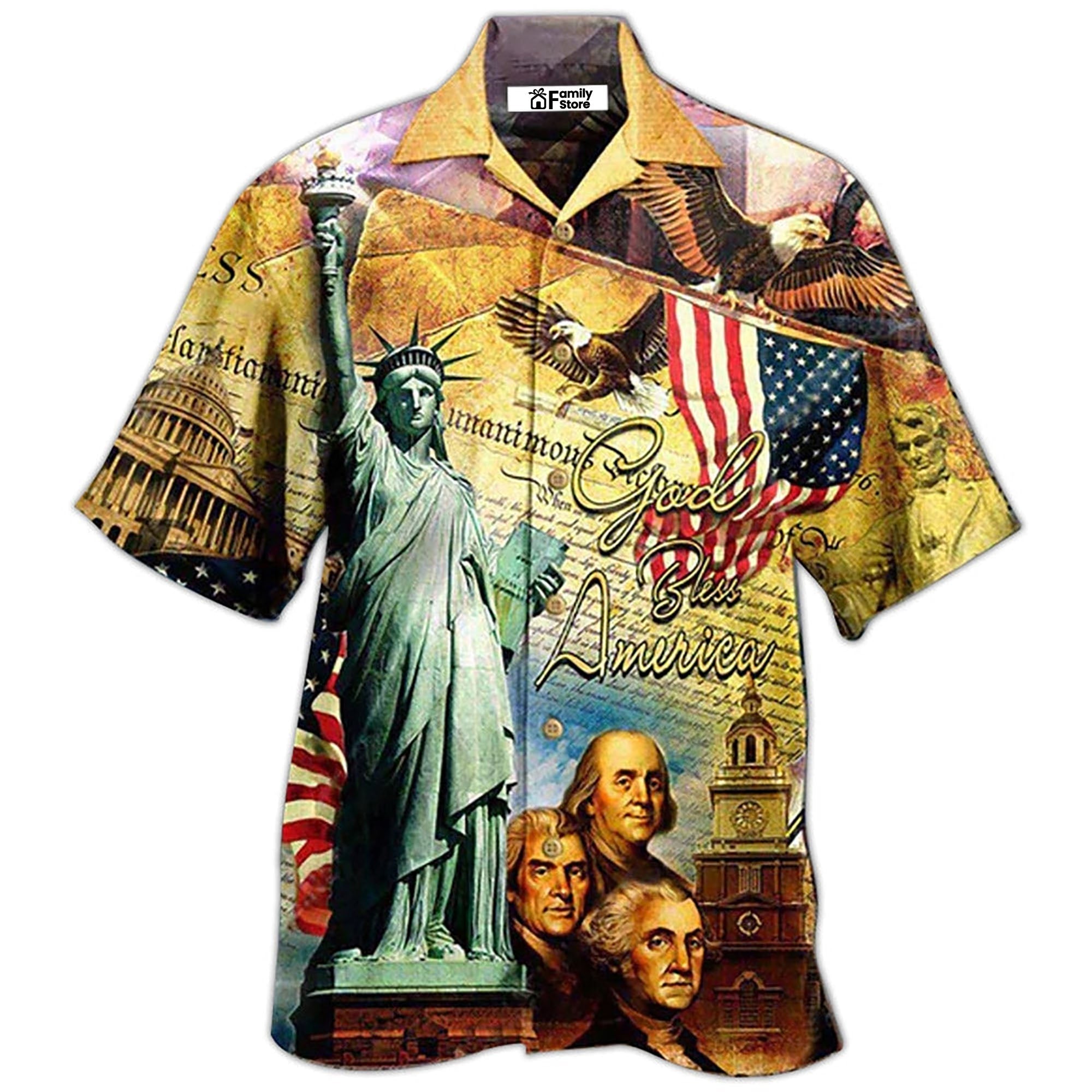 Independence Day America We The People Patriotism - Hawaiian Shirt