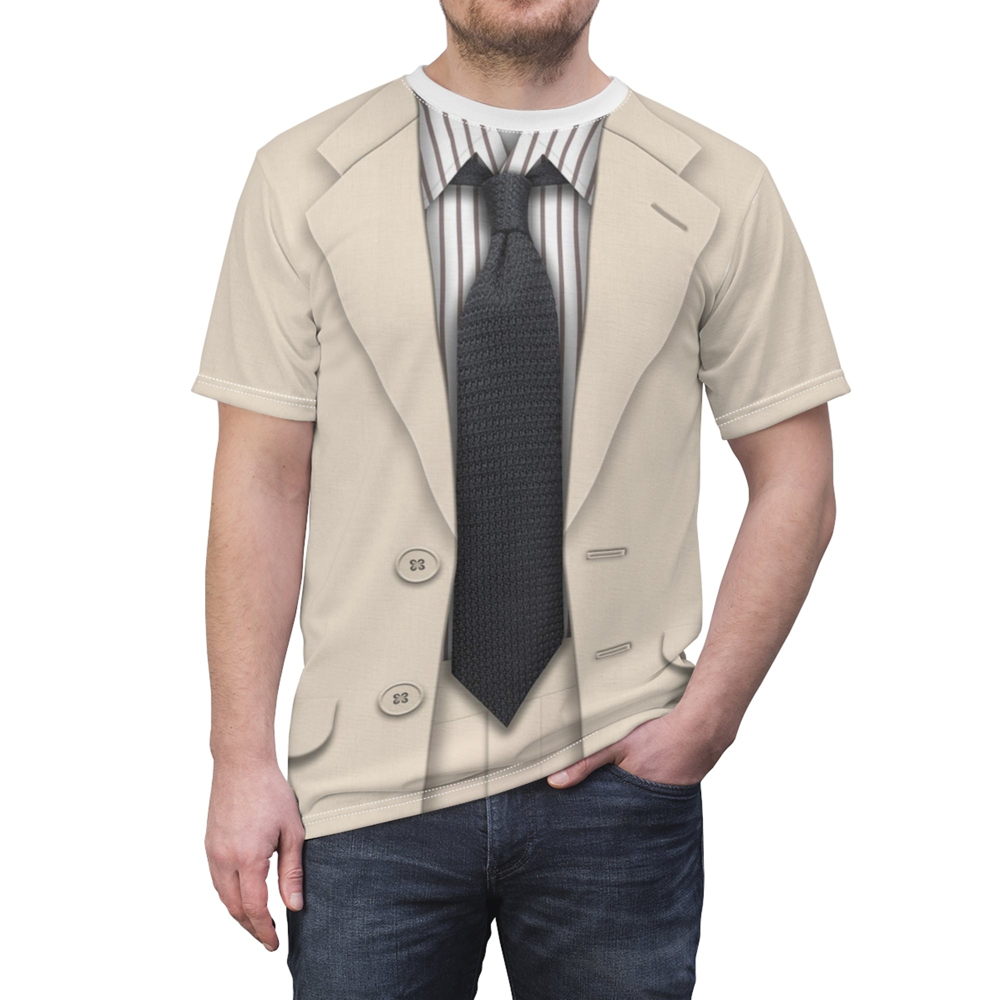 René Emile Belloq Indiana Jones Costume Cosplay T-Shirt