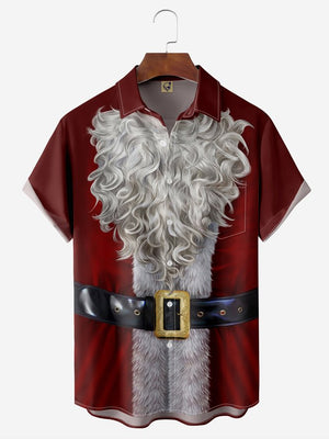 Christmas Santa Claus - Costume Cosplay Hawaiian Shirt