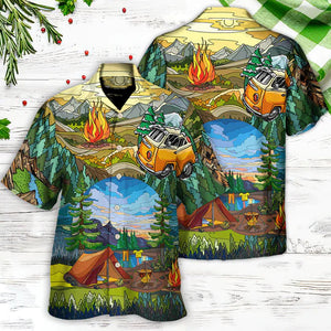 Camping Life Is Best Art - Hawaiian Shirt