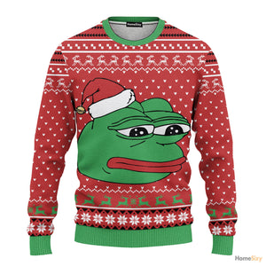 Pepe The Frog Ugly Sweater Best Gift For Christmas