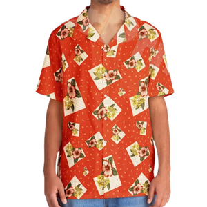 Raising Arizona H.I. McDunnough Cosplay Nicolas Cage Costume - Hawaiian Shirt