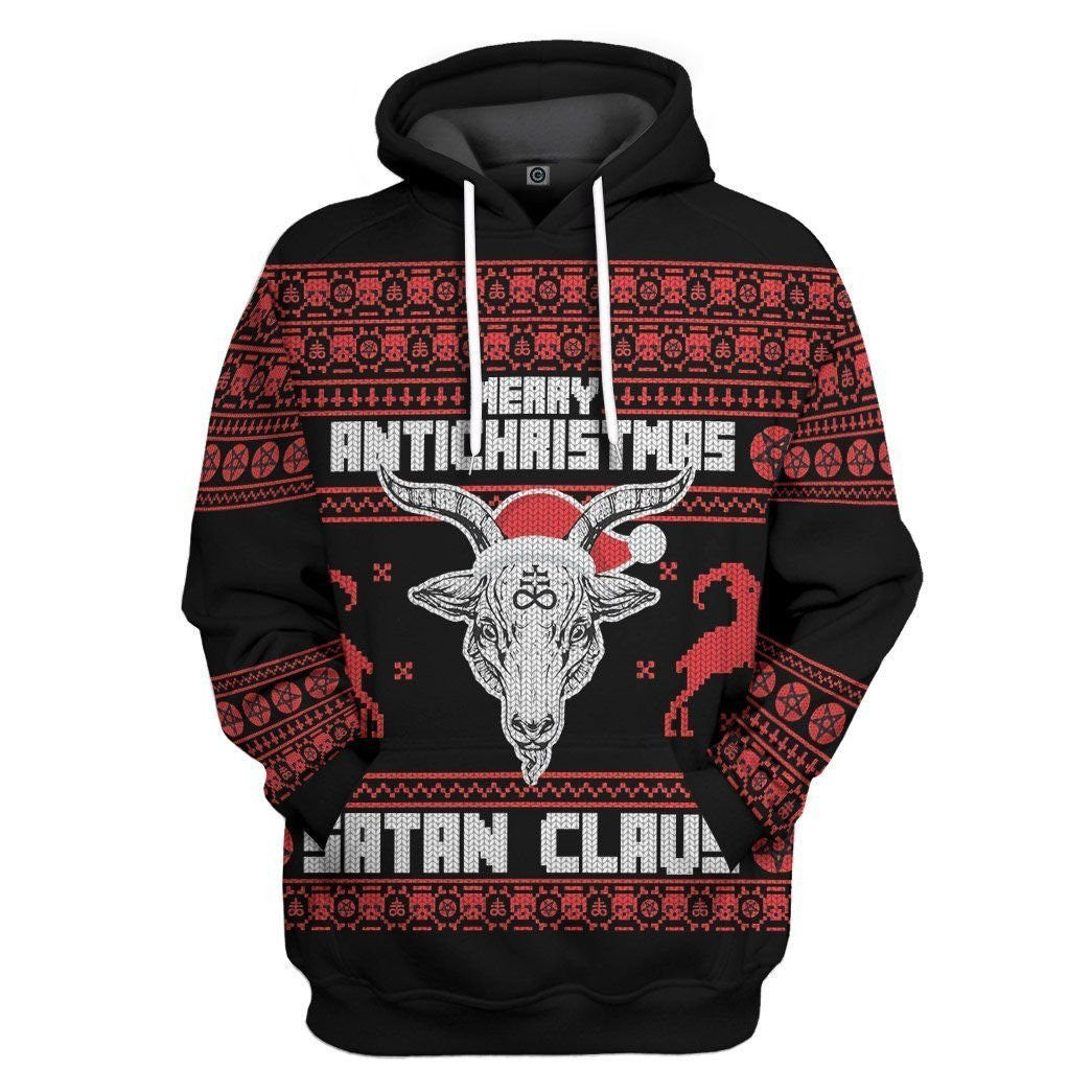 Merry Antichristmas Satan Claus - Hoodie